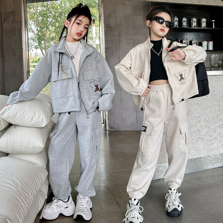 星洛萌贝&星洛萌贝&小熊工装套QT396