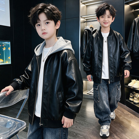 迪迪熊&迪迪熊&DDX2637皮衣数字人