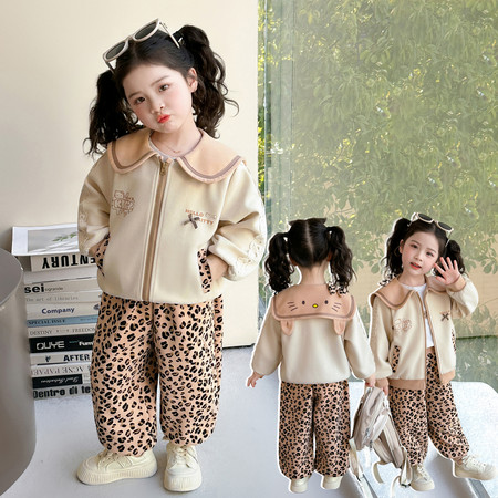 艾宝拉&艾宝拉&新款2026猫咪卫衣套装