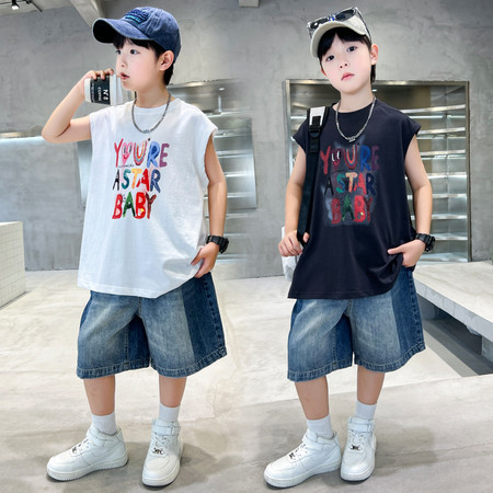 潼欣贝迪（原潼欣服饰）&潼欣贝迪（原潼欣服饰）&8981牛仔裤套装