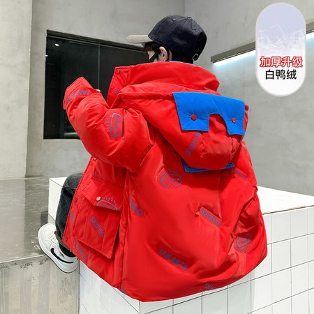 吉米吉米&JM-A00款羽绒服 | 50国际绒 有质检报告,三防免洗面料 有白黑红三色可选