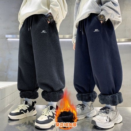 衣言衣诺&衣言衣诺&25038葵花绒卫裤