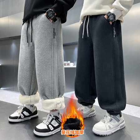 衣言衣诺&衣言衣诺&25036葵花绒卫裤