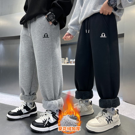 衣言衣诺&衣言衣诺&25035葵花绒卫裤