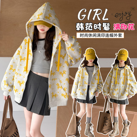 娜可露露&娜可露露&2611满印小马外套