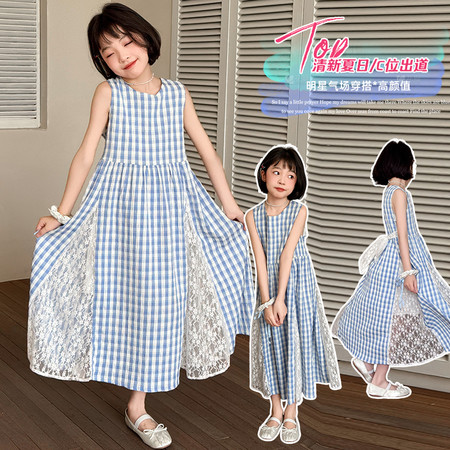 恬朵&恬朵&TD3030气质蕾丝连衣裙夏款上新中