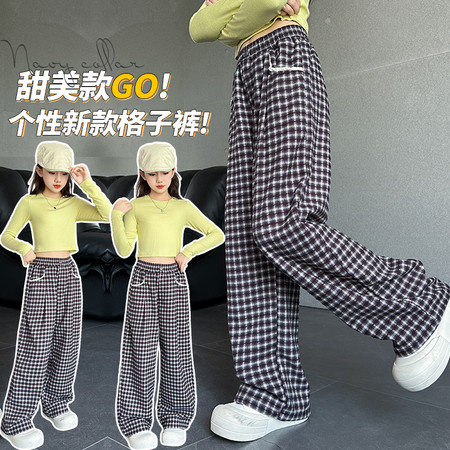 云汐坊&云汐坊&651款格子裤