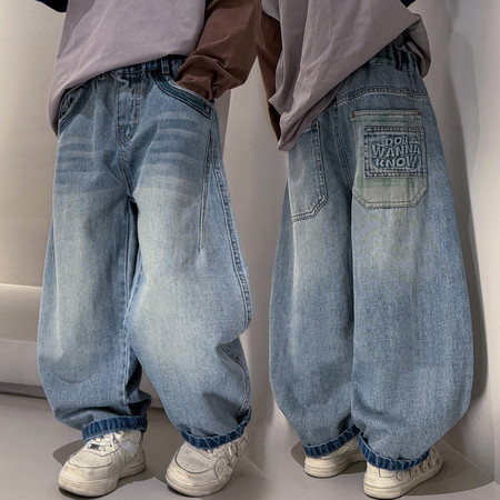 赛宝儿&赛宝儿&SBE-8805字母牛仔裤