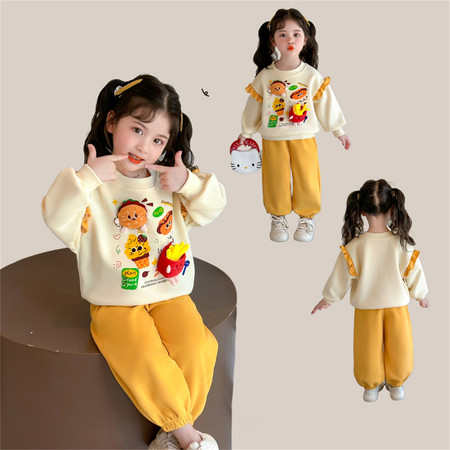 嘟嘟啦&嘟嘟啦&汉堡包薯条飞边套装