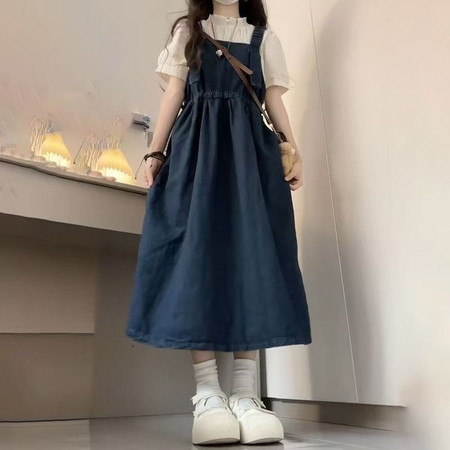 小芒果&小芒果&背带裤套装连衣裙