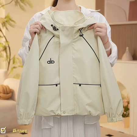 小芒果&小芒果&字母冲锋衣外套