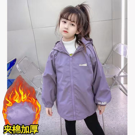 小芒果&小芒果&加棉加厚感叹号冲锋衣外套