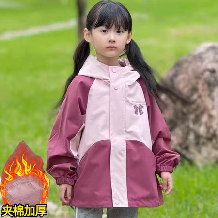 小芒果&小芒果&加棉加厚蝴蝶结外套