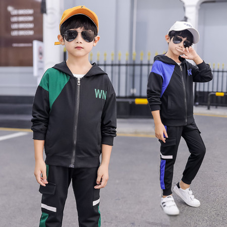泡泡鱼&泡泡鱼&WN三件套男童