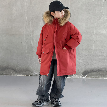 锦鑫潮童&锦鑫潮童&8062长款棉衣