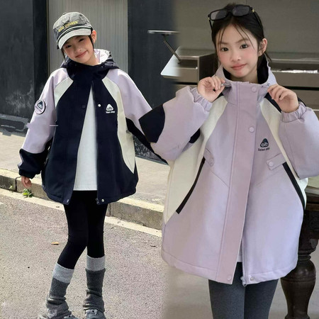 安琪拉88&安琪拉88&25127夹棉冲锋衣外套