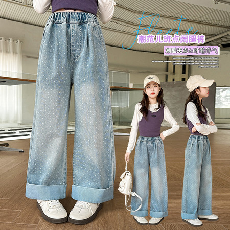 彩色城堡&彩色城堡&彩色城堡圆点裤子03款