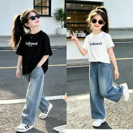 彩色城堡&彩色城堡&彩色城堡小女孩套装2026新款