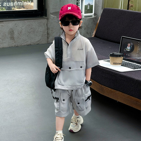 柒宝童装&柒宝童装&2603款工装套装