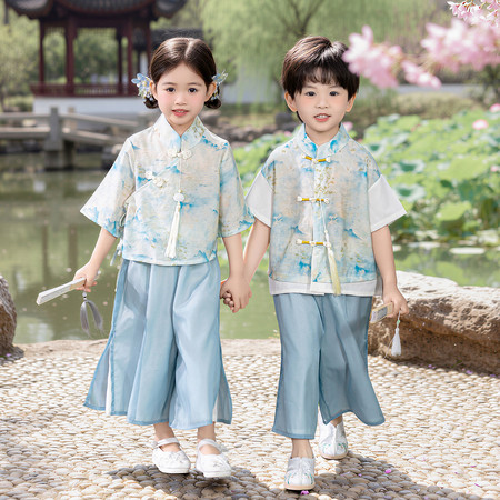 聚宝盆童装&聚宝盆童装&6005短袖江山印
