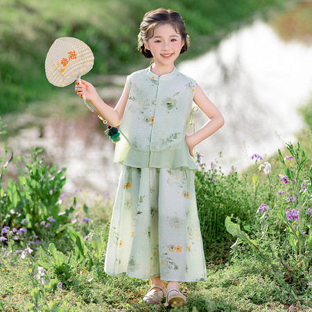 有范儿童装&有范儿童装&895花枝浮梦女童1