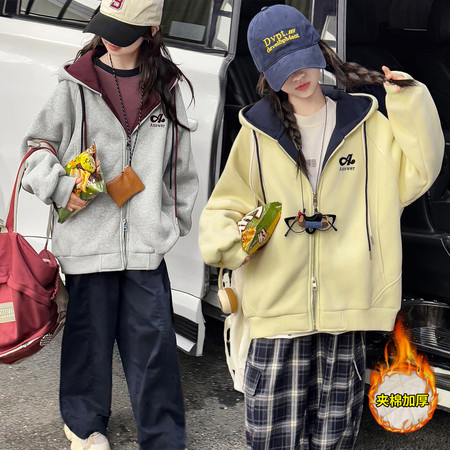 哆啦依梦&哆啦依梦&2527绣花字母外套