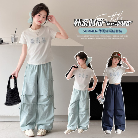 清涵贝贝&清涵贝贝&8809蝴蝶结套装