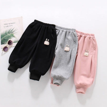 品秀服饰&品秀服饰&HY7260-云朵兔卫裤