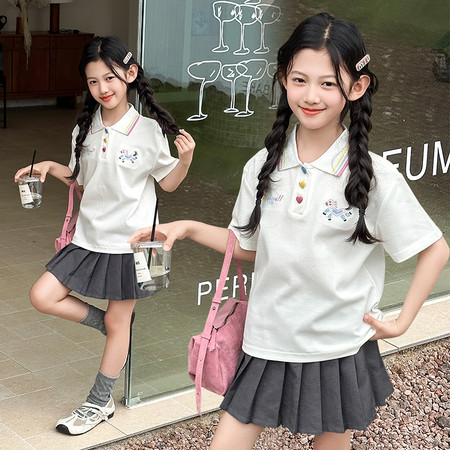 美纯&美纯&小马polo衫