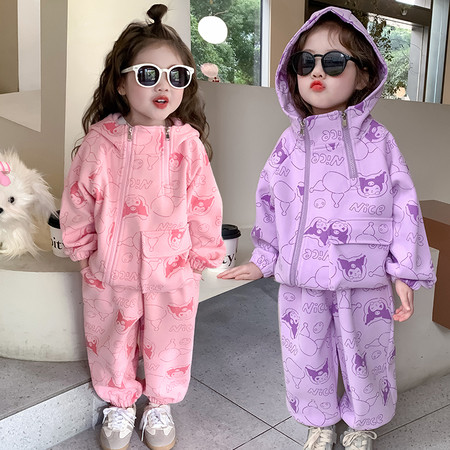 鑫威泽服饰&鑫威泽服饰&满印库洛米套装