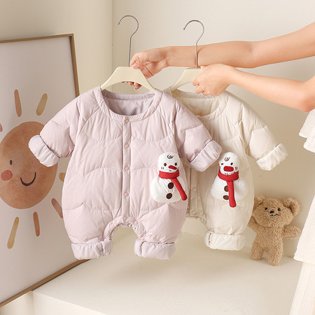 梦想鸟童装&梦想鸟童装&625133雪人羽绒服