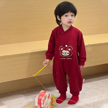 梦想鸟童装&梦想鸟童装&626047斜襟小熊