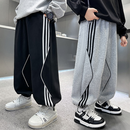 豆豆杰尼&豆豆杰尼&2138卡绳休闲卫裤