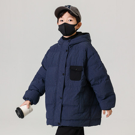 豆豆杰尼&豆豆杰尼&2096格子棉衣1