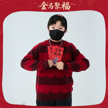 豆豆杰尼&豆豆杰尼&2155苹果毛衣