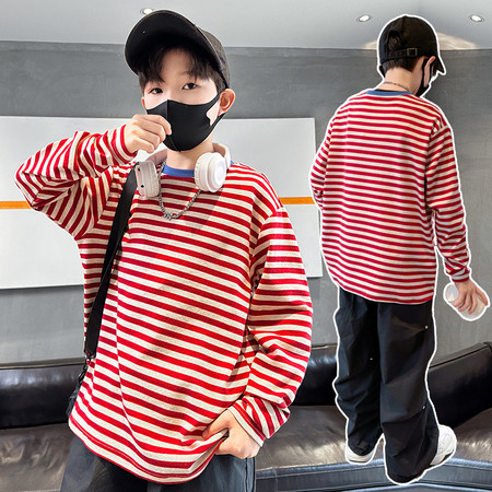 豆豆杰尼&豆豆杰尼&2103条纹T恤11