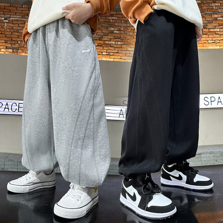 豆豆杰尼&豆豆杰尼&2081线条针织裤11