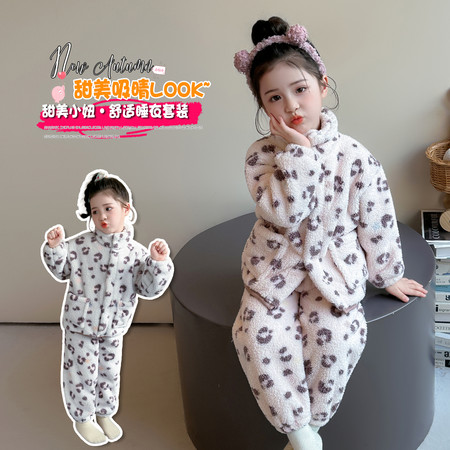 卡迪贝特&卡迪贝特&D-26女新豹纹立领套
