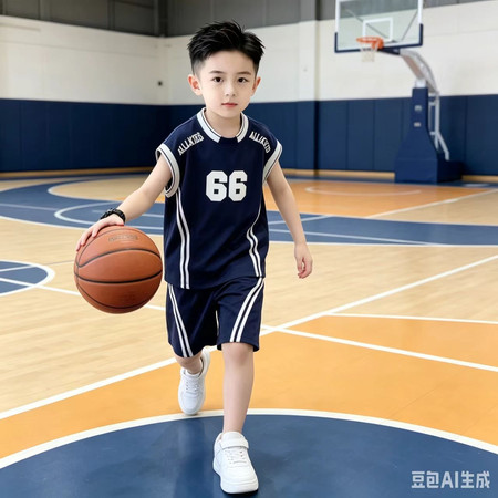 贝贝乐&贝贝乐&BBL2621款66号无袖球服套装