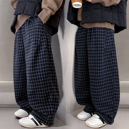 一芒&一芒&2602格子裤