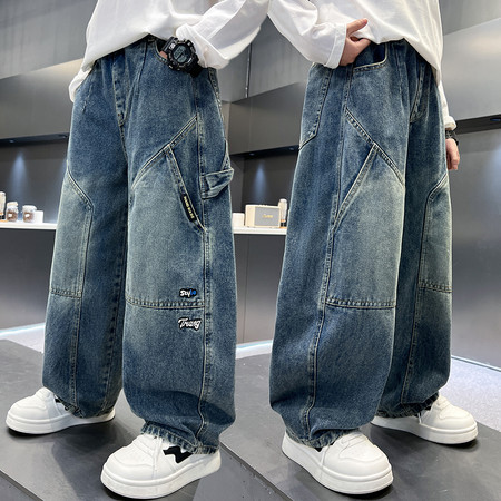 一芒&一芒&YM-809三个标牛仔裤