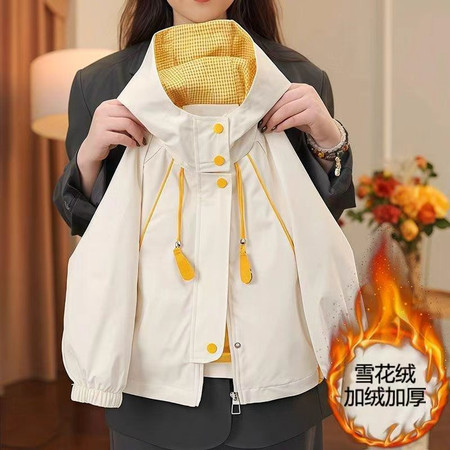 守若服饰&守若服饰&吊坠冲锋衣-兔毛款