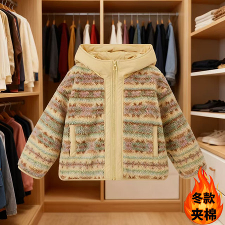 守若服饰&守若服饰&费尔岛毛毛衣外套