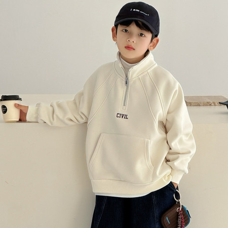 闪亮王子&闪亮王子&SLWZ-6062春秋拉链卫衣