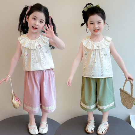 萌天使&萌天使&MTS0565镂空花边套装