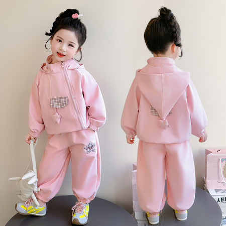 檬晗&檬晗&五角星连帽套装