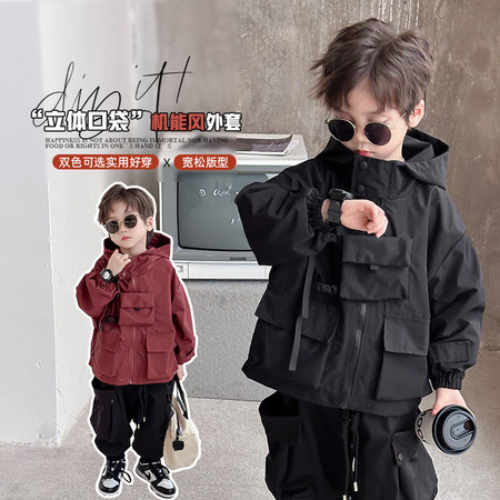 爱宝&爱宝&大口袋外套