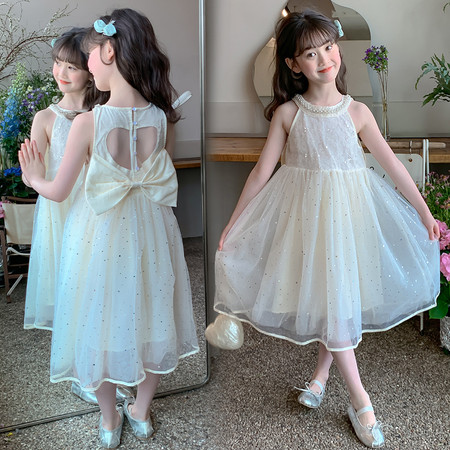 河马森林(原艺妞贝贝)&河马森林(原艺妞贝贝)&2520后背爱心吊带裙