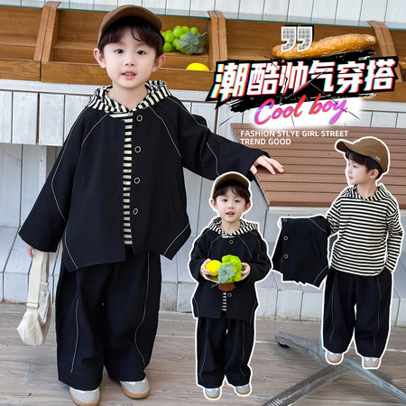 择衣优品&择衣优品&不规则下摆三件套