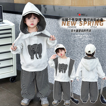 择衣优品&择衣优品&小象绣花三件套